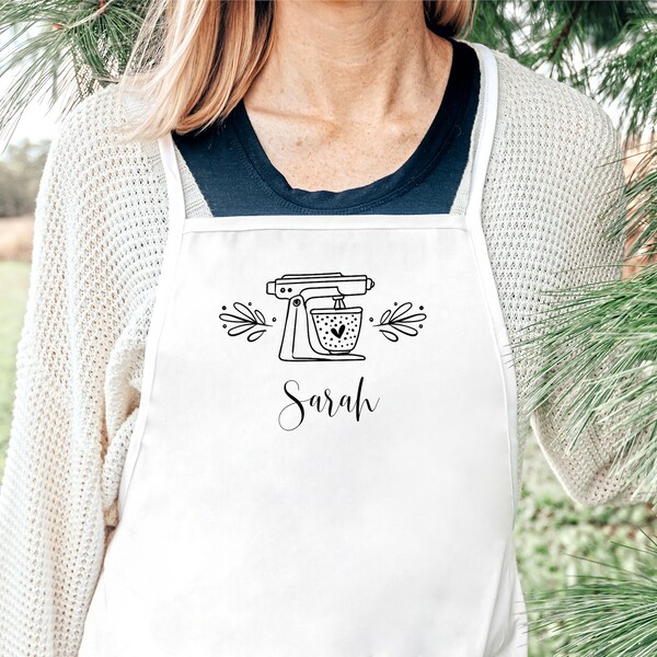 Personalized Apron For Women, Personalized Apron, Personalize Apron, Custom Apron, Masterchef Apron, Logo Apron, Unisex Apron, Cooking Apron