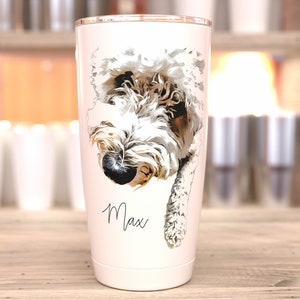 Custom Dog Mom Gift for Christmas Dog Coffee Cup - Dog Face Mug - Custom Pet Photo Mug - Custom Mug - Custom Pet Mug - Personalized Pet Mug