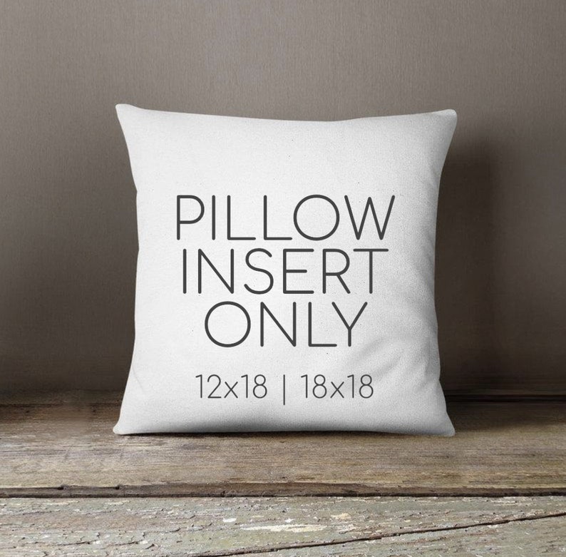 Insert for Pillow Cover Choose Your Size pillow Insert Etsy