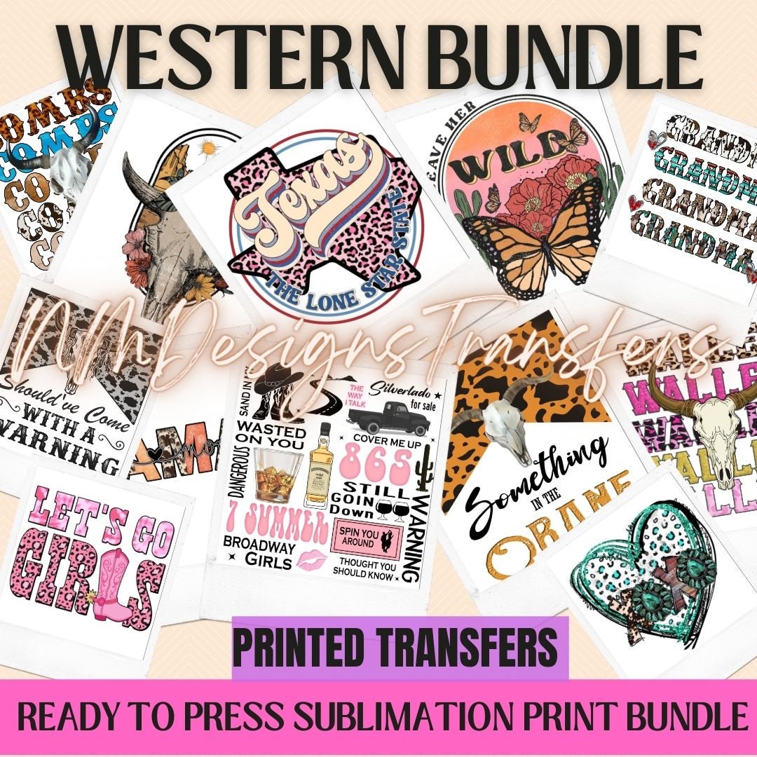 Ready to Press Custom Sublimation Transfers Wholesale Print on Demand  Services 