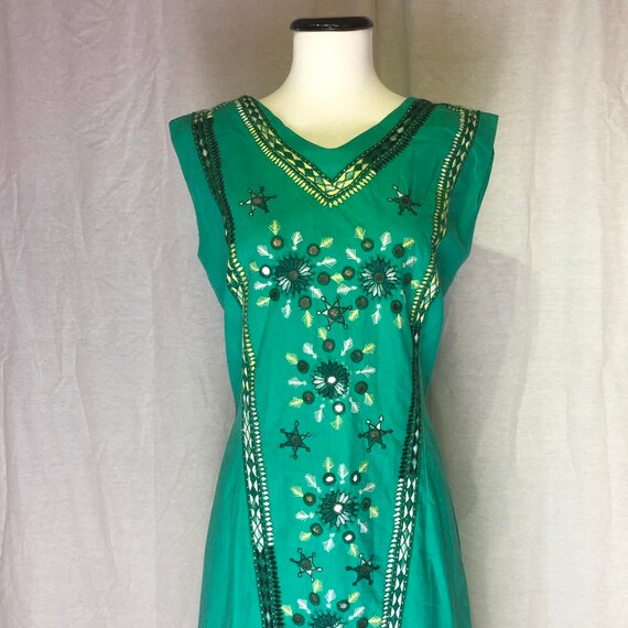 green dress size 14