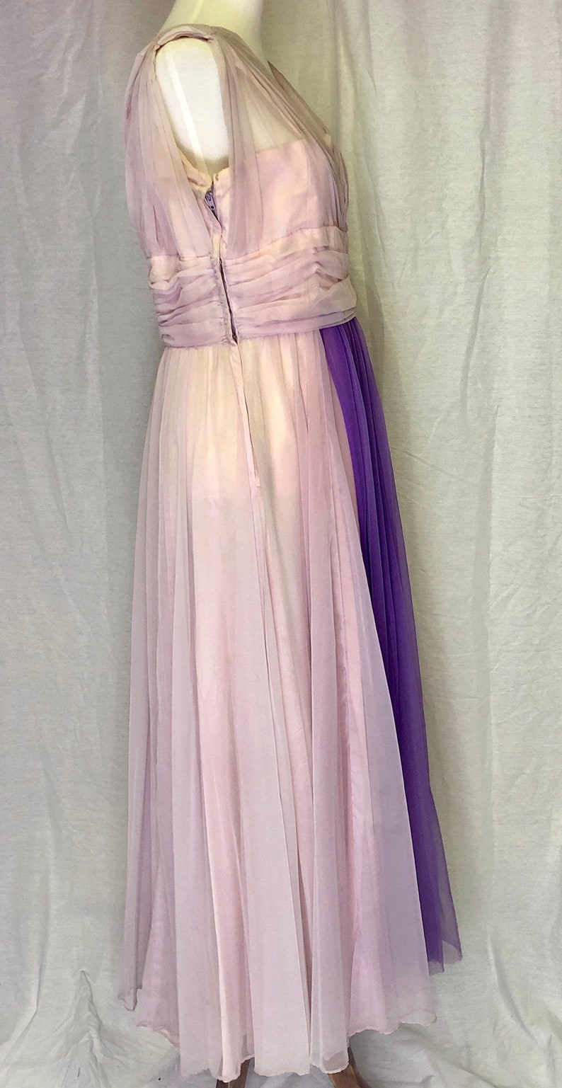 1960s Megara Greek Goddess Dress in Size 8 Medium