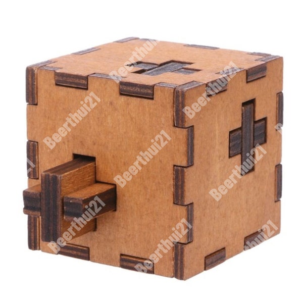 Secret Puzzle Box - Etsy