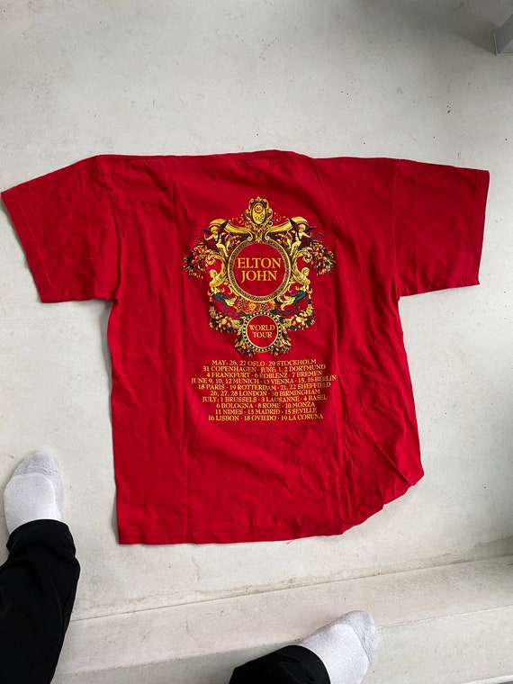 1992 Elton John Versace World Tour Shirt - image 3