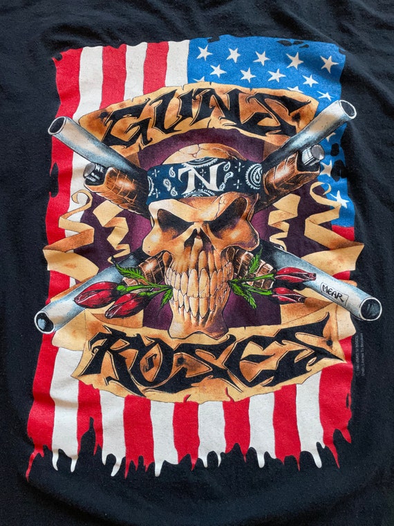 Guns N' Roses 1991 Vintage T-shirt - image 2