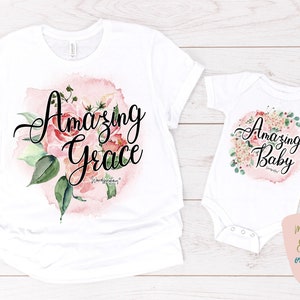 Amazing Grace png/tshirt svg/mommy and me png/ sublimation designs downloads/tshirt designs/Christian png/Amazing grace shirt/Spring png