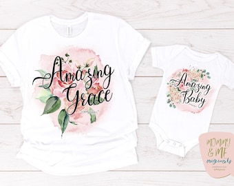 Amazing Grace png/tshirt svg/mommy and me png/ sublimation designs downloads/tshirt designs/Christian png/Amazing grace shirt/Spring png