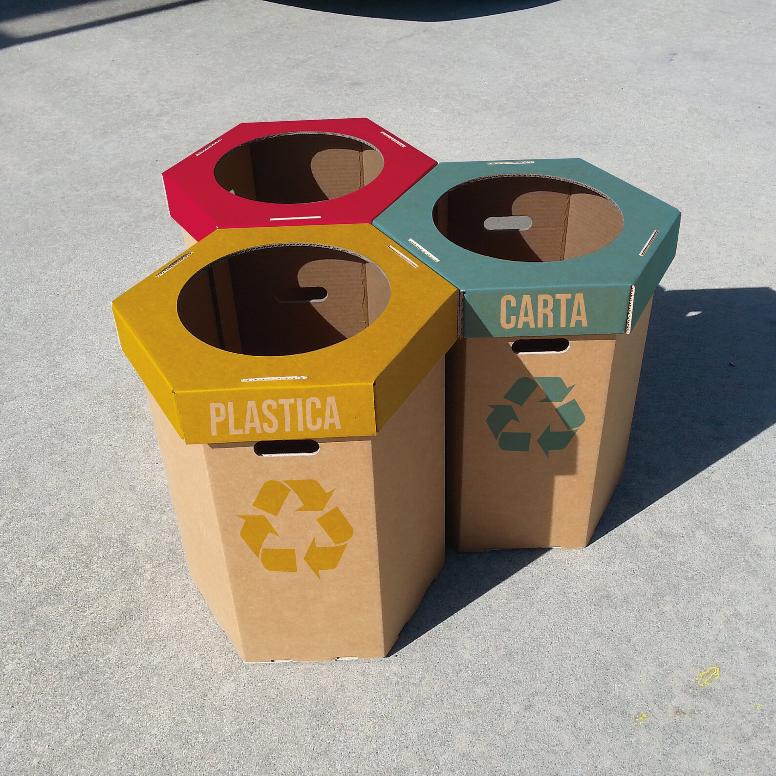RECYCLE recycle baskets for separate collection CUSTOMIZABLE Etsy