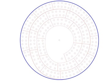 Cribbage Board Template - Etsy