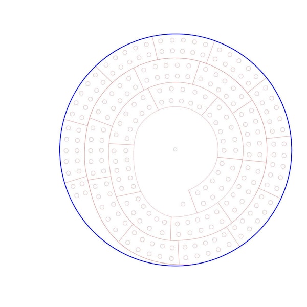 Spiral Cribbage Board Template Etsy Canada