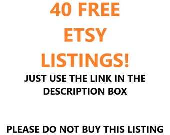 40 free listings, free listings, 40 ads free for shop