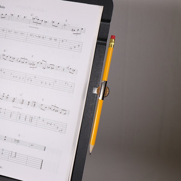 TWO PACK Magnetic Music Stand Pencil Clip