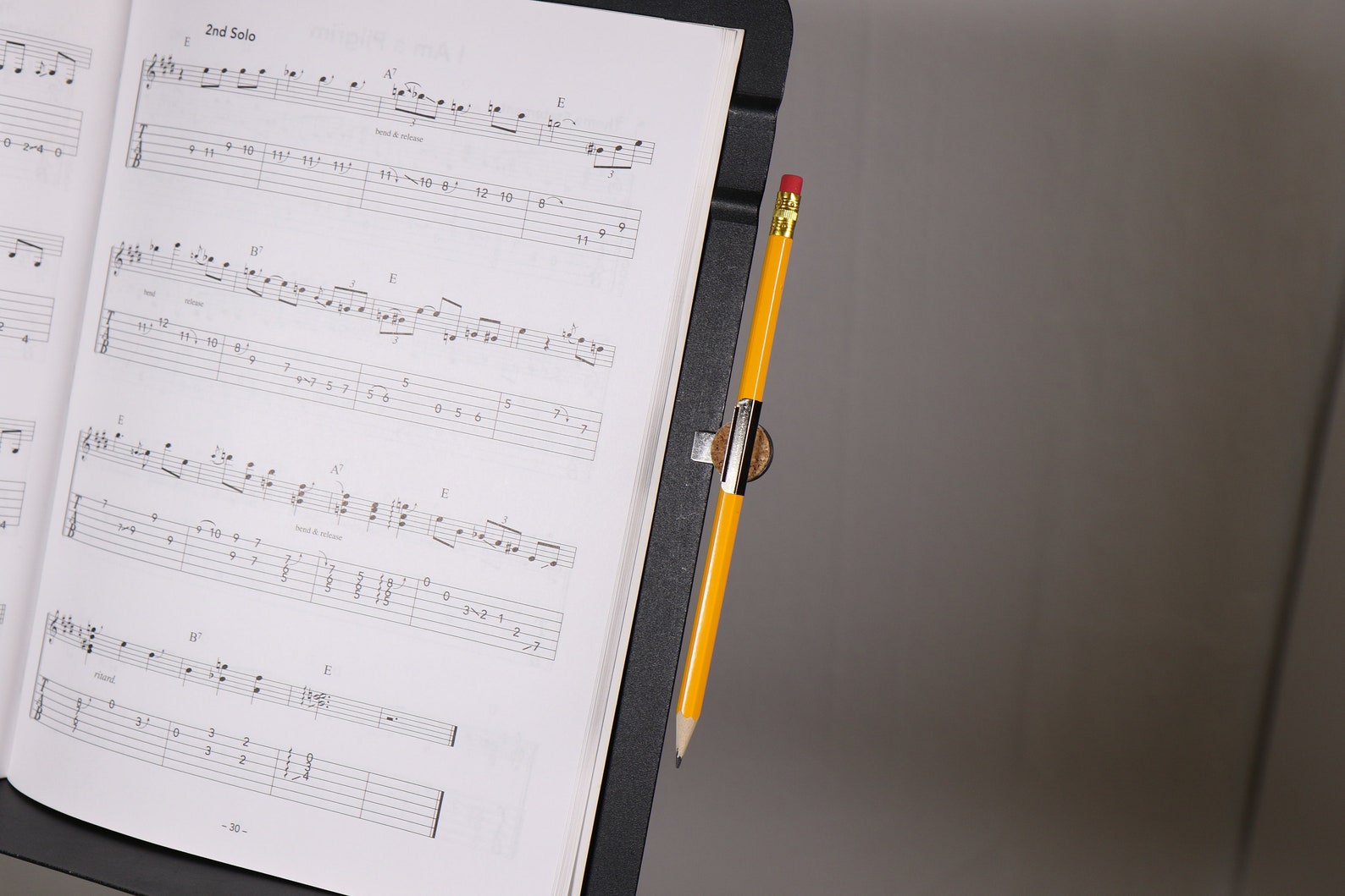 TWO PACK Magnetic Music Stand Pencil Clip - Etsy