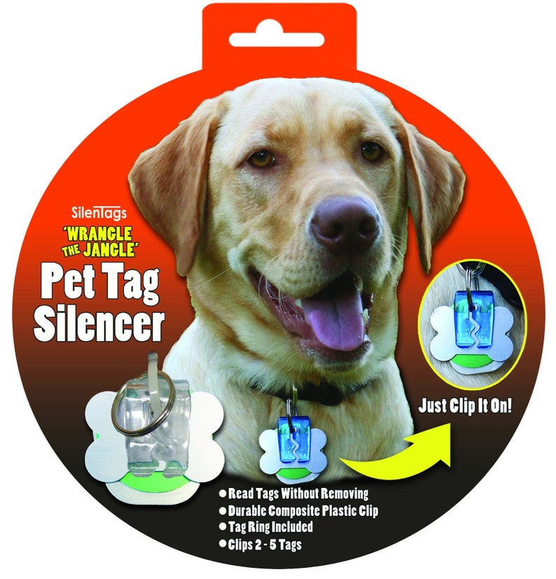 SilenTags Dog Tag Silencer Quiets Jingling Dog Tags Etsy
