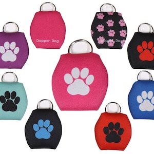 Dog Tag Silencer Bag with Tag Ring