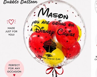 Disney Cruise Trip Reveal balloon