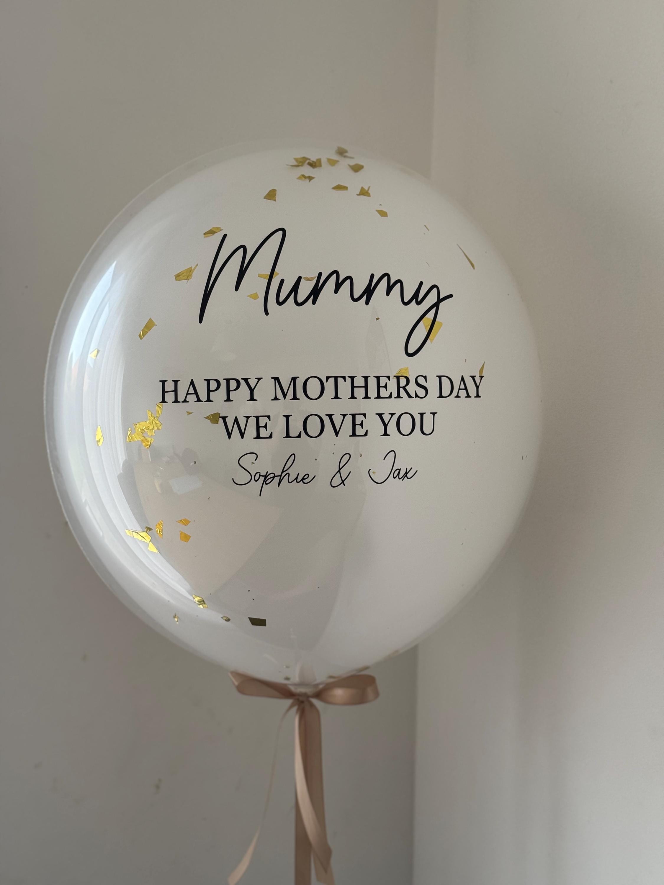 Personalised Mothers Day Balloon – Mum Gift, UK Delivery - Etsy UK