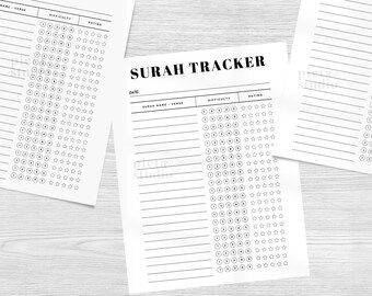 Surah Tracker Printable, Surah Checklist, Muslim Prayer Chart, Islamic Gifts Kids, Muslim Kid Printables Activities, Quran Tracker, Ramadan