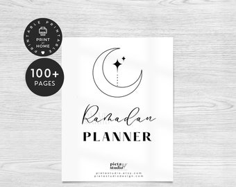 Ramadan Printable Planner, Ramadan Journal Printable, Muslim Planner 2025, Ramadan Calendar, Islamic Planner Gifts, Ramadan Meal Planner