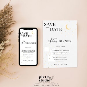 Digital Printable Ramadan Iftar Invitation Template Canva