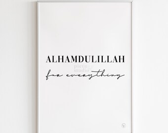 Alhamdulillah Quotes Etsy