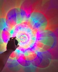 Niji RGB(or CMY) light source !! _ for rgb cmy Lantern play _ Portable type used with AAA batteries