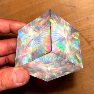 Niji cube Prism - Mixed pattern - 2mix or 3mix -  5cm only