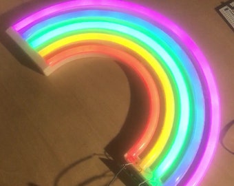 Niji Rainbow Flashing Machine _ Rainbow bonfire _ I hacked an rainbow LED and made it glow like a bonfire