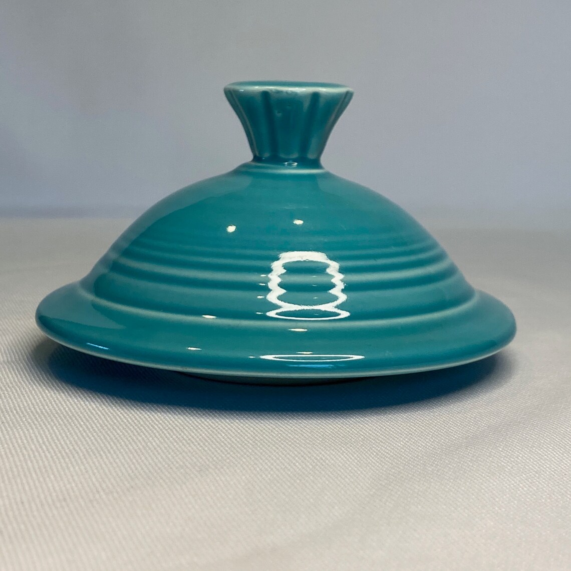 Vintage Fiesta Teapot Lid ONLY in Turquoise Etsy