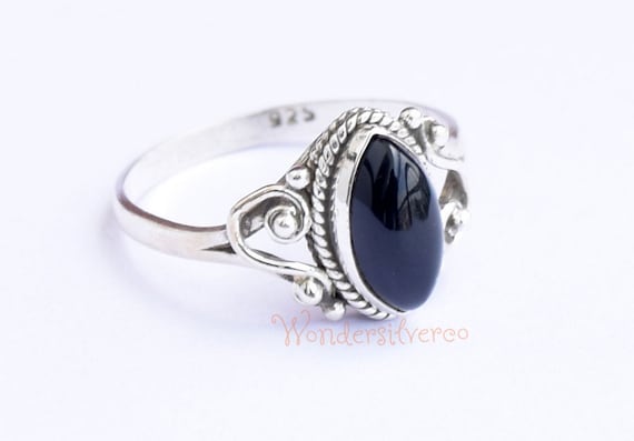 Black Onyx Stone Ring Black Onyx Ring Stone Silver Ring 925 Etsy Black Onyx Stone Ring Black Onyx Ring Stone Silver Ring 925 Etsy