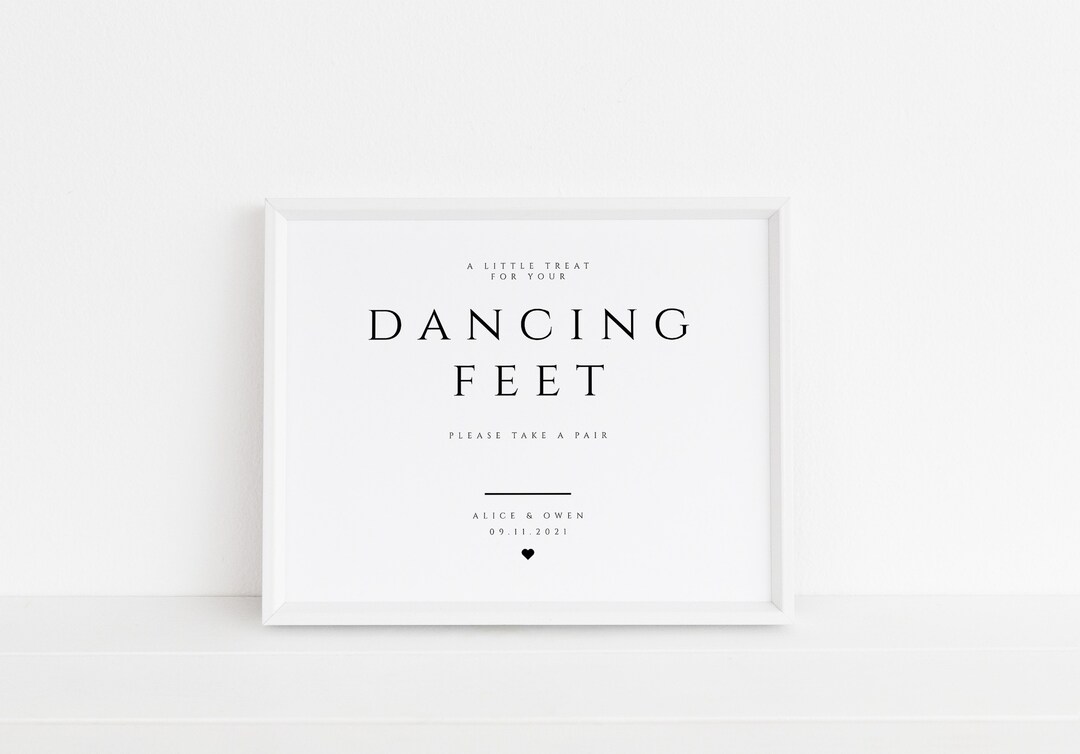 Minimalist Dancing Feet Sign Printable Wedding Flip Flop Sign Instant minimalist-dancing-feet-sign-printable-wedding-flip-flop-sign-instant