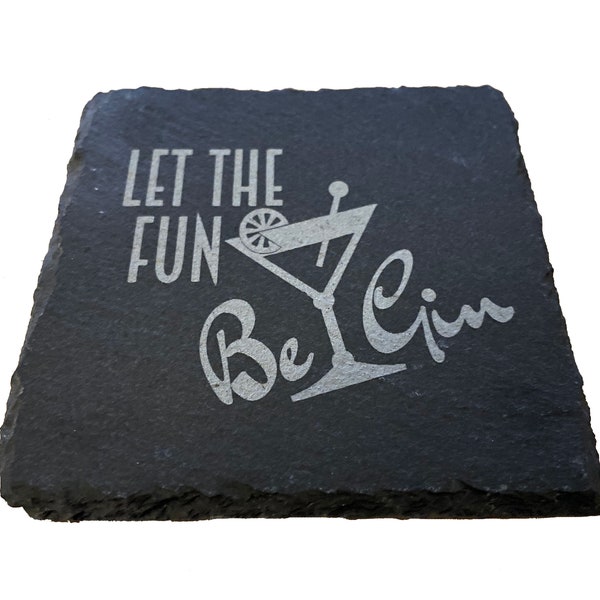 Funny Gin Coaster - Ideal for Gin Lovers, Perfect for Home Bars, Christmas & Mother's Day Gifts