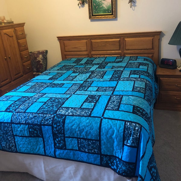 Window Pane Quilt Etsy