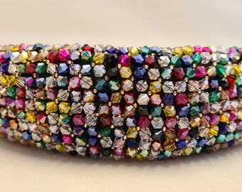 Elegant Beaded Headband Set - Multicolor Amazon.com: Yinkin 5 Pcs African Jewelry for Women Jamaica  main image 4
