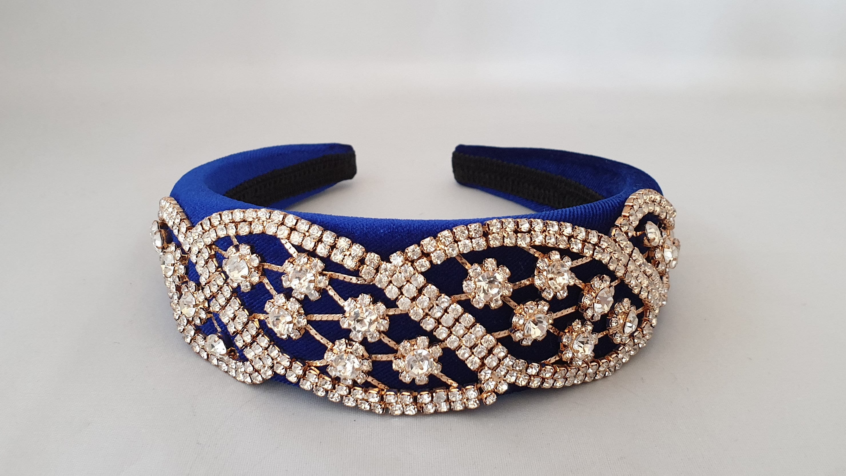 Ruby Royale Crystal-Covered Velvet Headband Which styles are you most excited about? ? main image 3