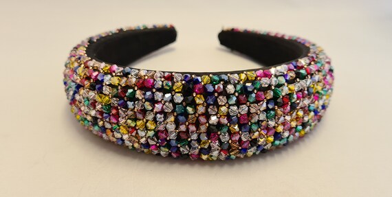 Elegant Beaded Headband Set - Multicolor Amazon.com: Yinkin 5 Pcs African Jewelry for Women Jamaica  main image 2