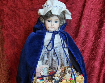 Original British Made Peddler or Pedlar Doll, Circa 1900 - Etsy