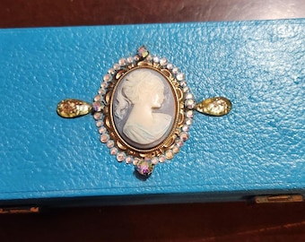 Vintage Jewelry Ring DisplayStorage Box
