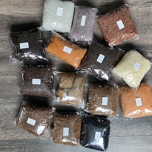 Afro Kinky Bulk 100% Human Hair for Dreadlocks, Extensions, Twists and to Repair Existing Locs, 1oz