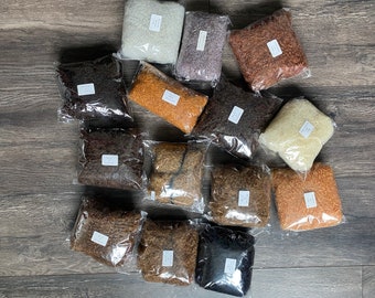 Afro Kinky Bulk 100% Human Hair for Dreadlocks, Extensions, Twists and to Repair Existing Locs, 1oz