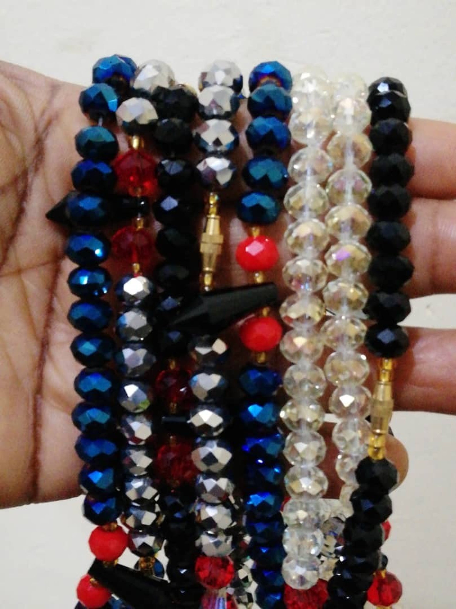 Wholesale/luxury Crystal Anklets/authentic African Beads/bulk/fashion ...