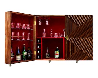 Antique Wine Bottles Glasses Led Cabinet Handmade Home Bar Cabinet Furniture Oak Veneer Wooden Bar Cabinet Liquor Cabinet Wine Storage Antique Wine Bottles Glasses Led Cabinet Handmade Home Bar Cabinet Furniture Oak Veneer Wooden Bar Cabinet Liquor Cabinet Wine Storage