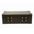 Handcrafted Trendy Genuine Leather Coffee Table Drawer Chest product logo