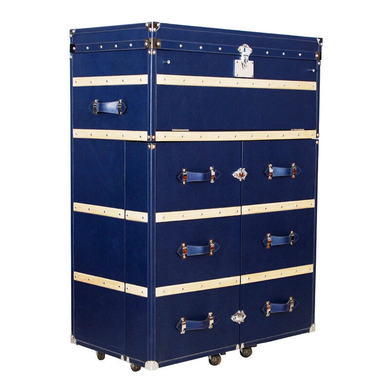 Handcrafted Customized Leather Bar Chest Wooden Bar Etsy