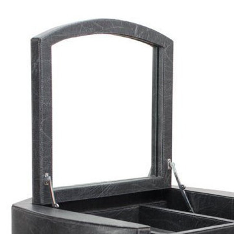 Portable Dresser Chest of Drawers Chest with Mirror Antique Chest With Stool ~ Modern Era