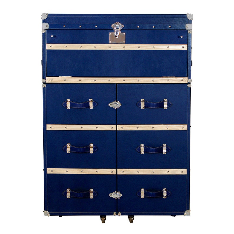 Handcrafted Customized Leather Bar Chest Wooden Bar Etsy