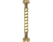 Handmade Brass Knotted Vintage Golden Door Drawer Handles Design Dresser Cabinet Wardrobe Pulls Handcrafted
