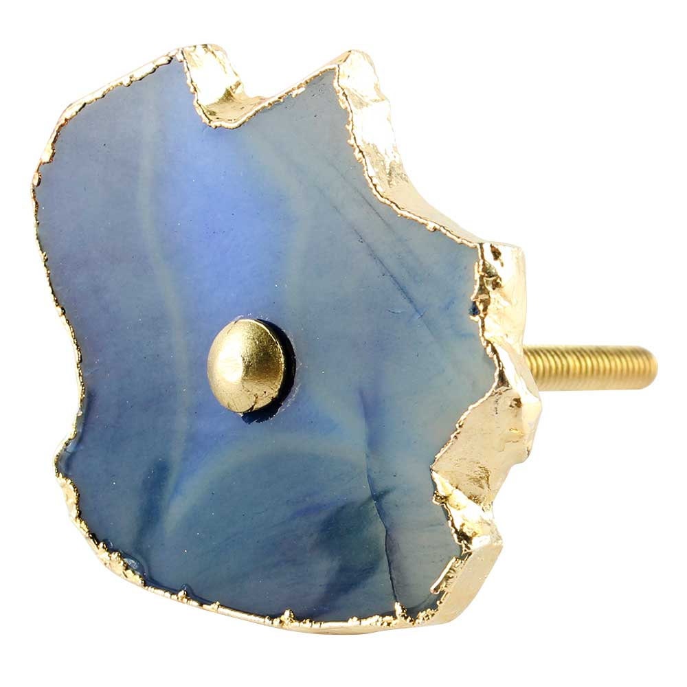 Handwerk Schiefer blau Achat Stein künstlerische Schublade | Etsy