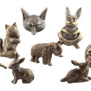 Handmade Artistic Animals Decorative Metal Drawer Dresser Knobs Door Cabinet Pulls Furniture Kitchen Wardrobe Handles