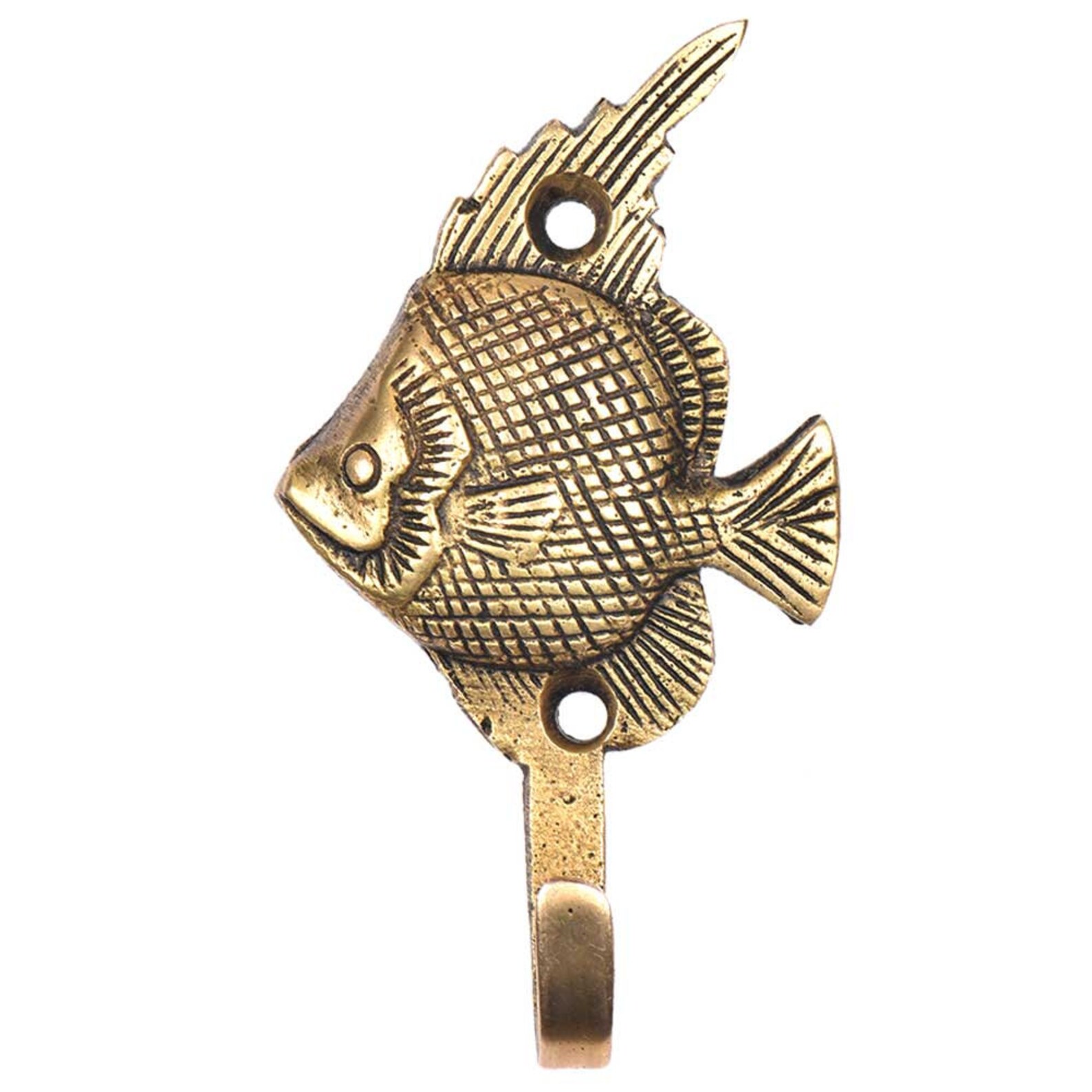 Handmade Brass Vintage Fish Design Wall Hooks Hanger/ Coat Etsy